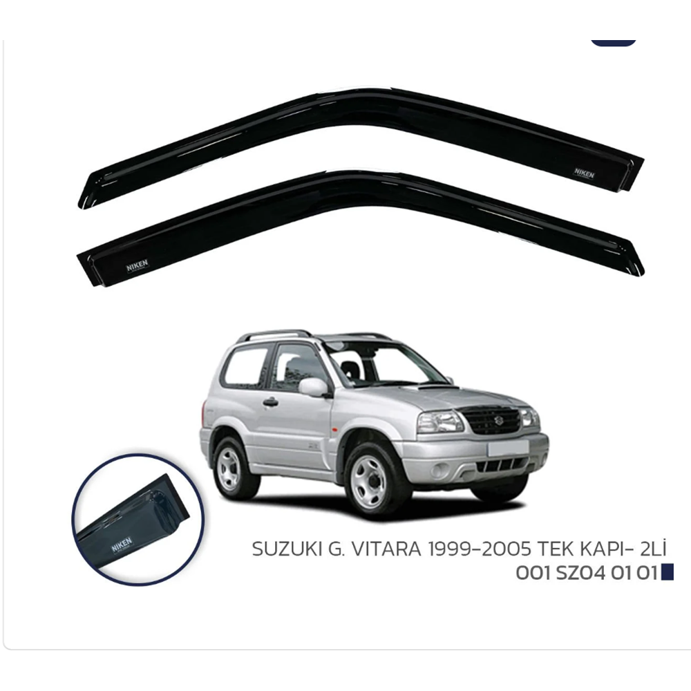 Suzuki Grand Vitara 1998-2005 2 Kapı Cam Rüzgarlığı
