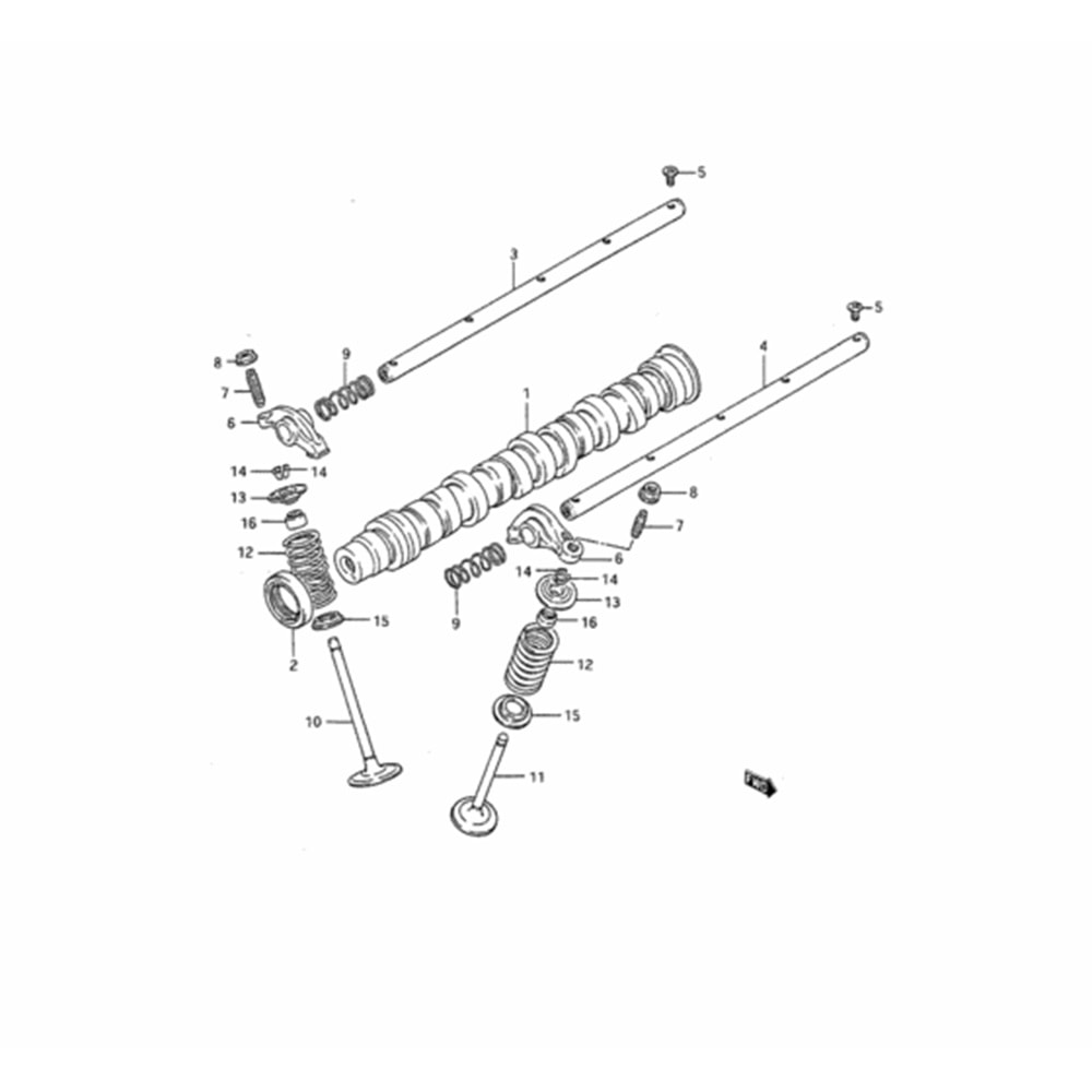 EKSANTİRİK MİLİ SUZUKİ SWİFT G13B MACAR