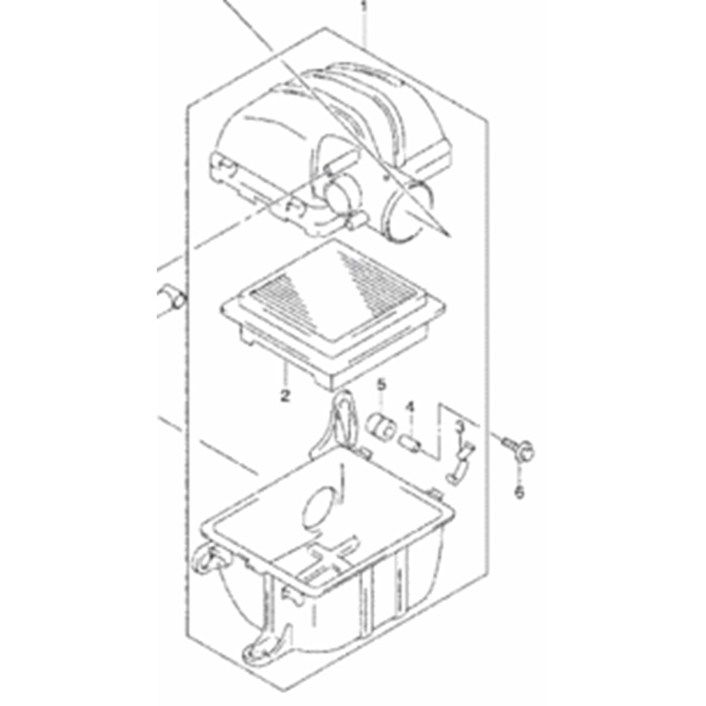 SUZUKİ JİMNY HAVA FILTRE KUTUSU ÇIKMA