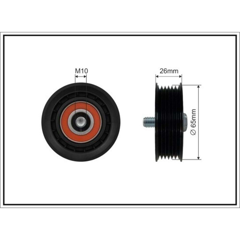 Suzuki Sx4 2006-2010 1.9 dizel Vantilatör GERGİ RULMANI