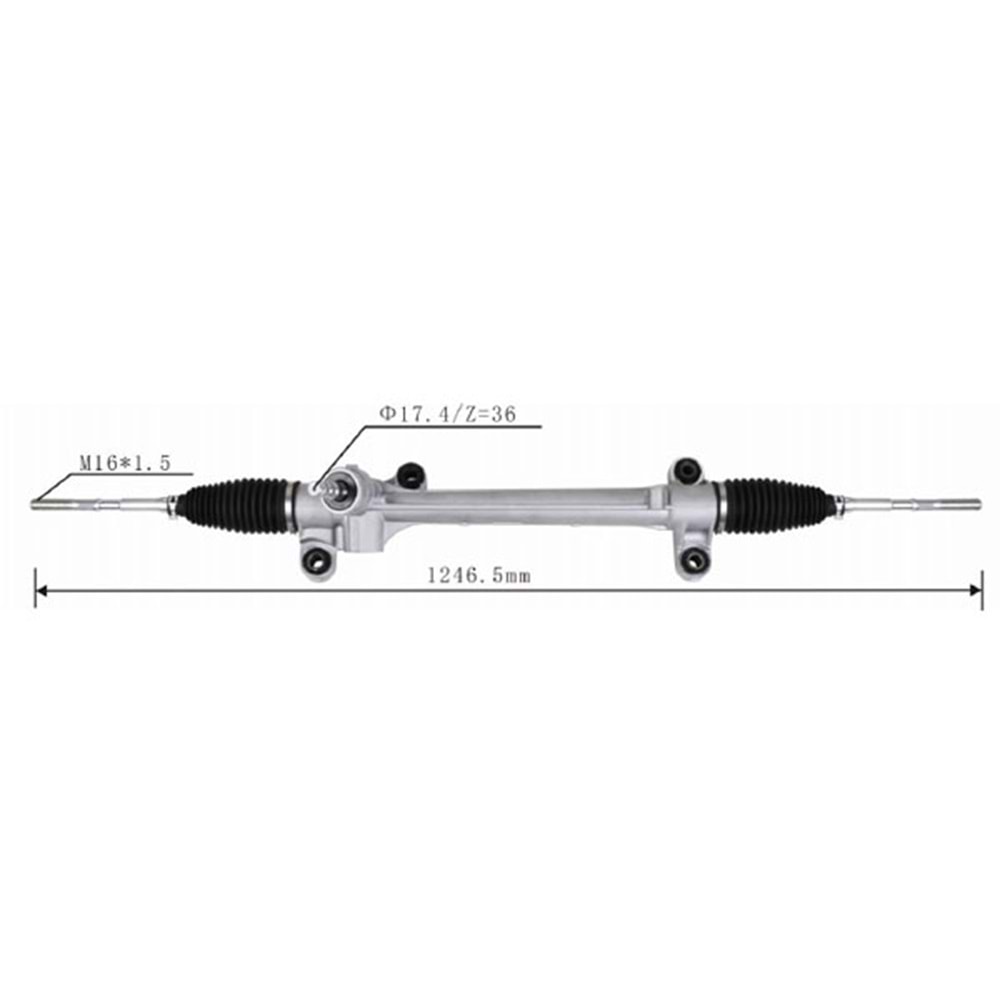 Toyota COROLLA 1988-1995 Direksiyon KUTUSU KOMPLE MANUEL