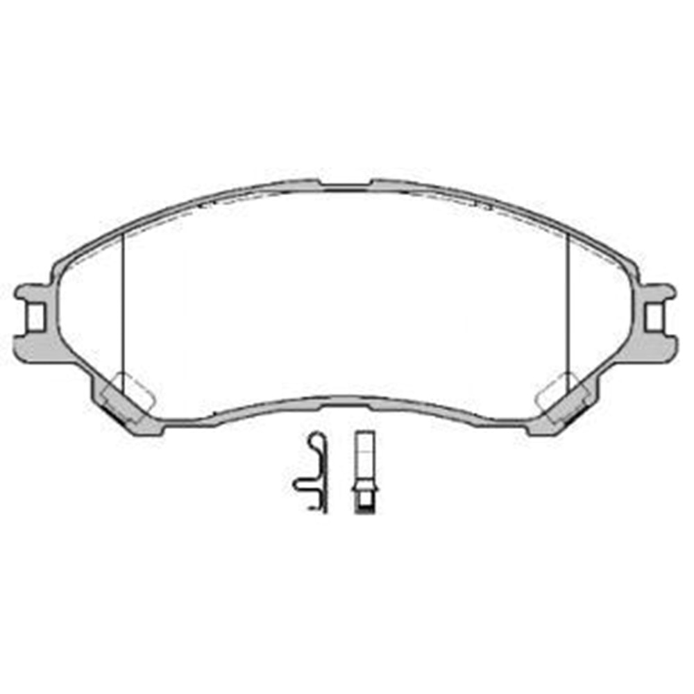 ÖN FREN BALATASI SUZUKİ VİTARA 15-23