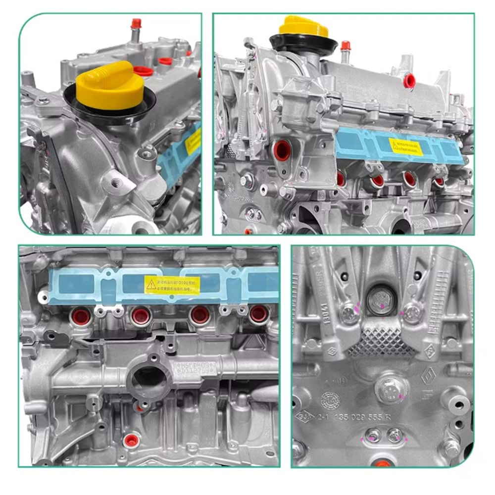 Nissan Qashqai 1.2 Renault 1.2T HRA2 H5FD403 Komple Motor Sandık