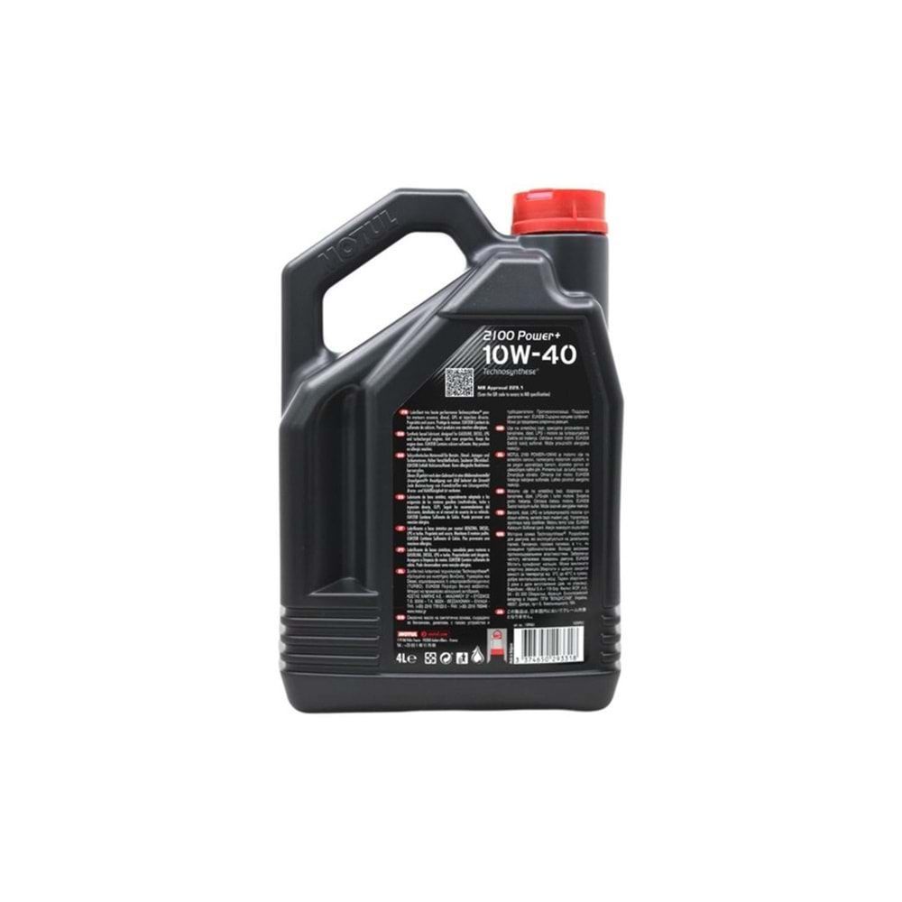 Motul 2100 Power 10W40 4 LT Motor Yağı