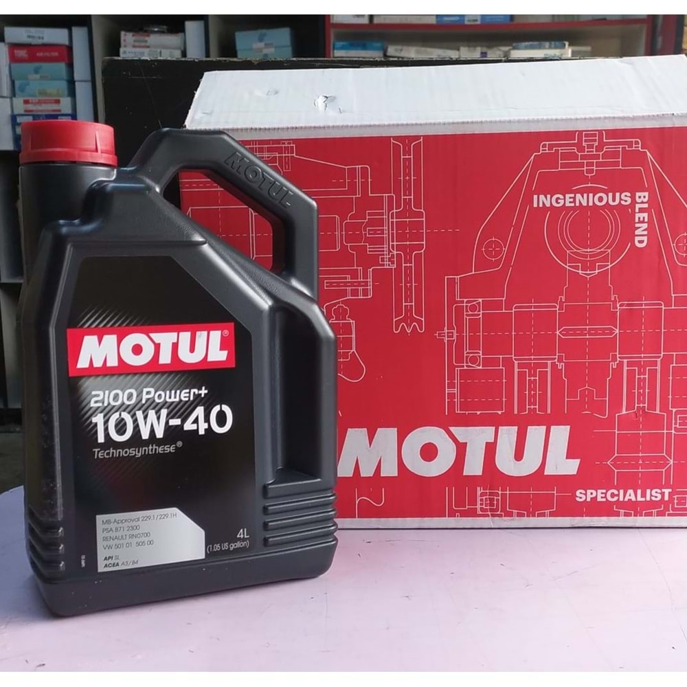 Motul 2100 Power 10W40 4 LT Motor Yağı