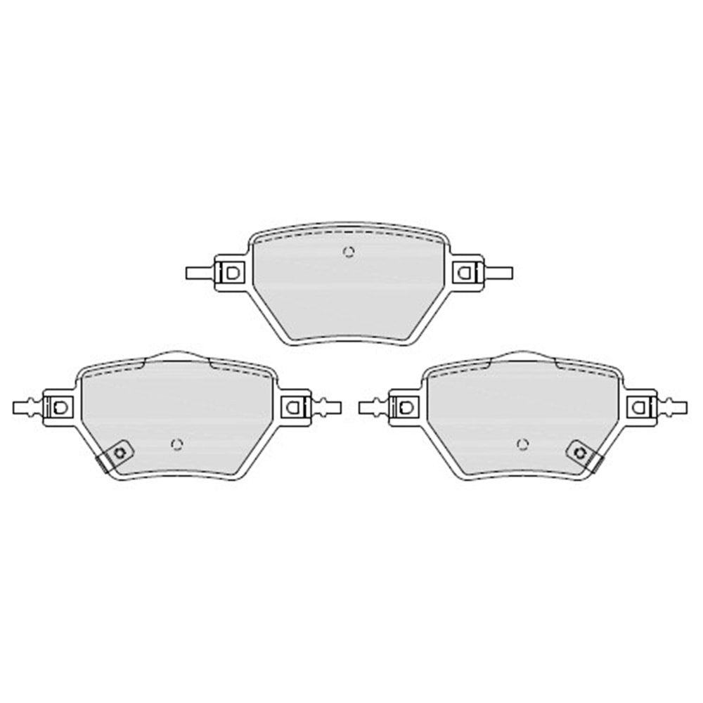 BYD SEAL U ATTO DOLPHIN TANG HAN Arka Fren Balatası Takım
