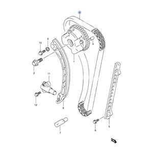 Suzuki Swift Jimny Grand Vitara Sx4 M13a m15a m16a Eksantrik Zinciri