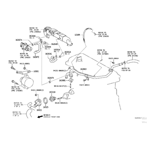 Toyota COROLLA D4D 2007 Dizel Devirdaim Arka Borusu