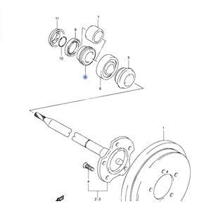 Suzuki Grand Vitara Xl7 2002-2006 Arka AKS Abs Dişlisi Yüszük
