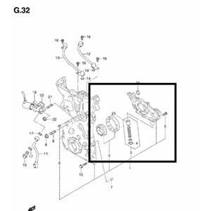 YAĞ POMPA TAMIR TAKIMI SUZUKİ GRAND VİTARA M16A