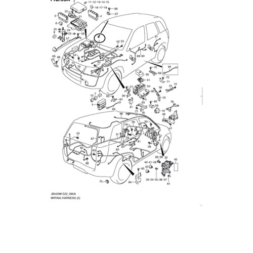 MOTOR İÇ TESİSATI GRAN VİTARA 2.0 M-T 06-12