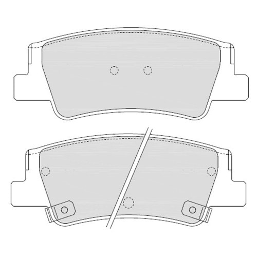 Kai EV3 ELEKTRIKLI 2024- Arka Fren Balatası Takım