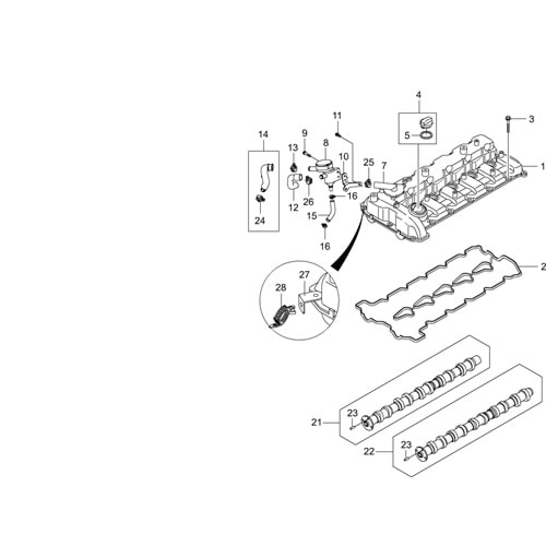 Ssangyong Rexton 2.7 d27t Eksantrik Mili Eksoz