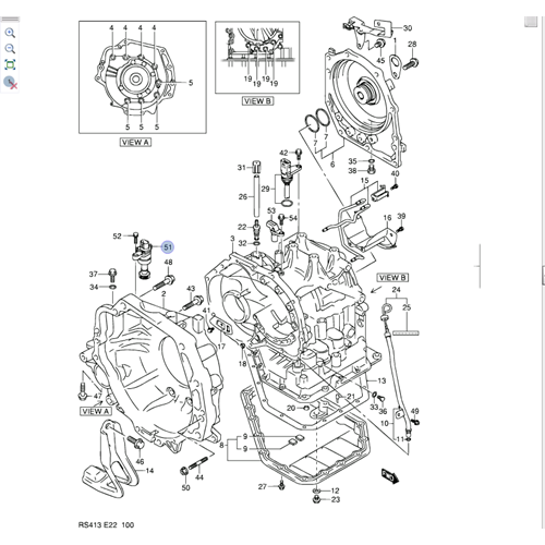 Suzuki Swift Laina Otomatik Şanzıman HIZ GÖSTERGESİ DİŞLİ