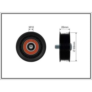 Suzuki Sx4 2006-2010 1.9 dizel Vantilatör GERGİ RULMANI