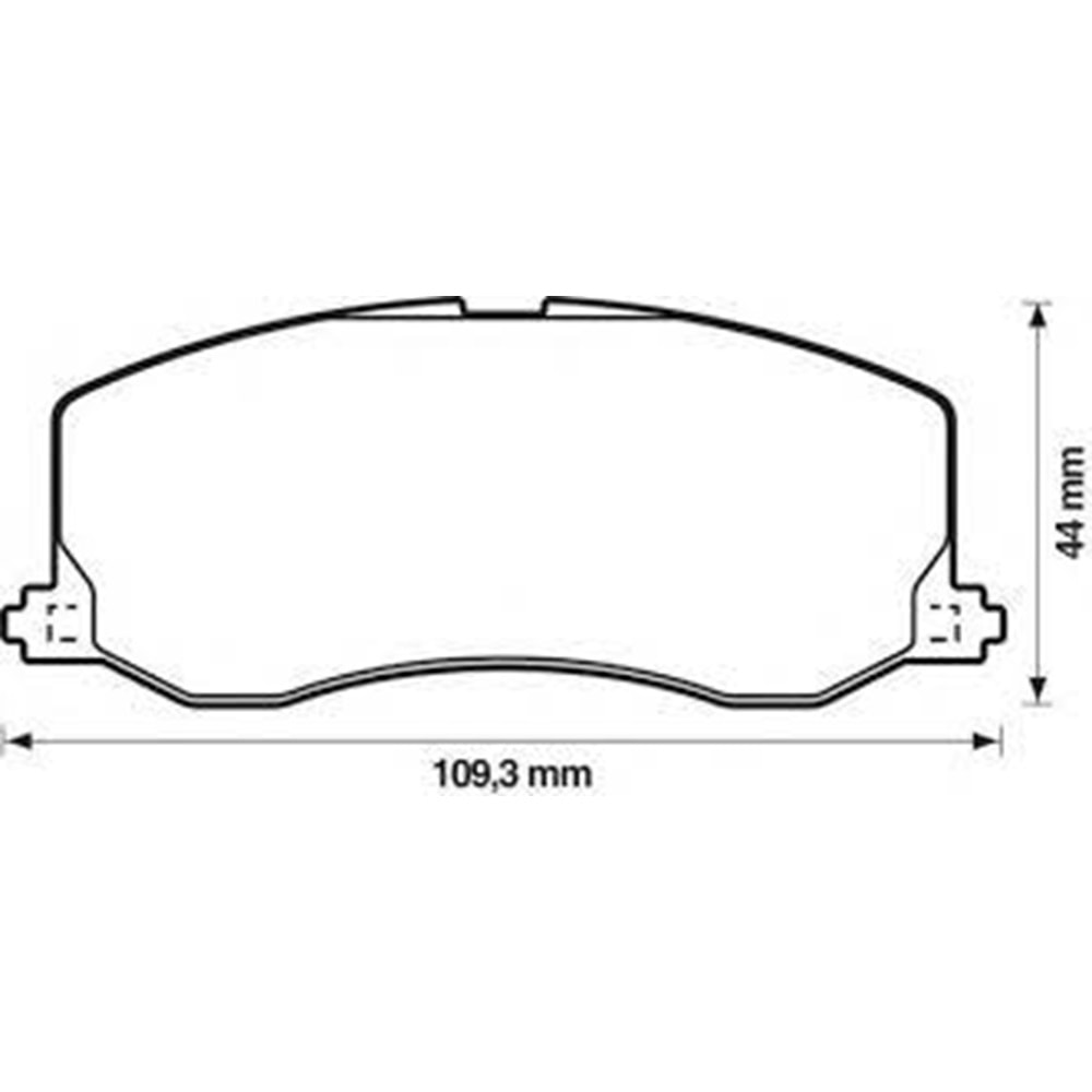 ÖN FREN BALATASI SUZUKİ SWİFT 1.0 90-97