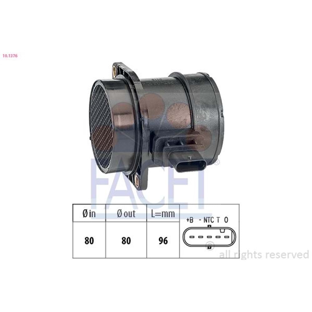 Ssangyong Actyon Sport Kyron d20t Hava Akış Metre debimetre