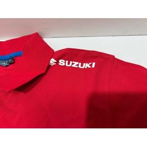 POLO T-SHIRT KIRMIZI L BEDEN (KADIN)