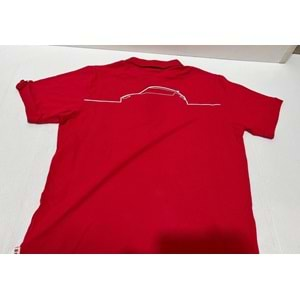 POLO T-SHIRT KIRMIZI M BEDEN (KADIN)